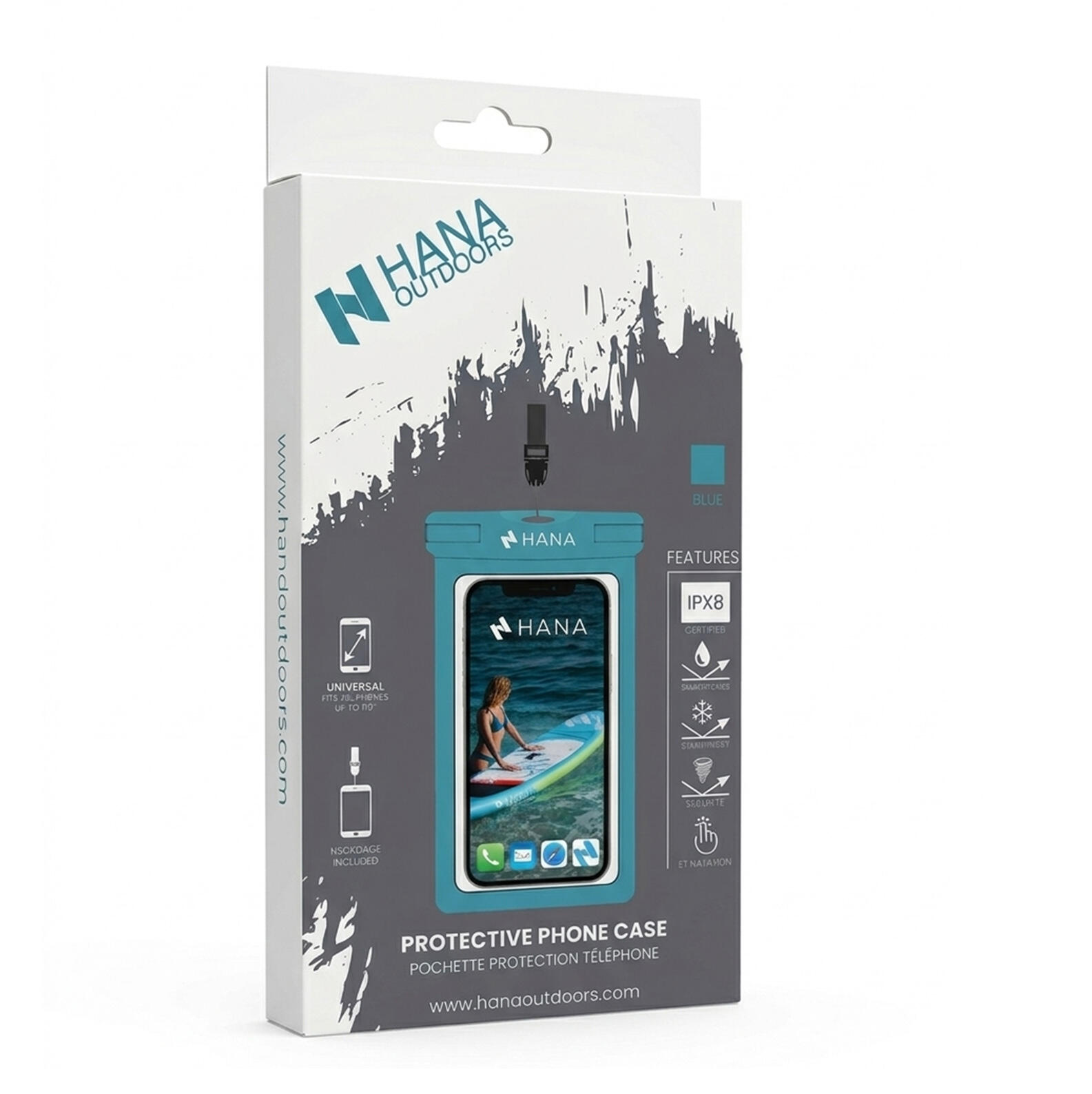 Funda protectora para teléfono móvil azul 4/6