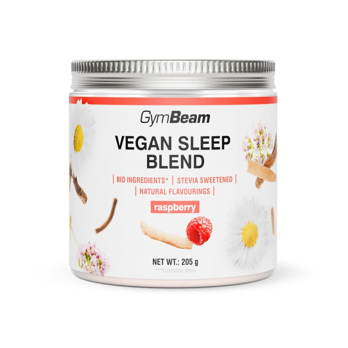 Kompleks roślinny Vegan Sleep Blend proszek malina 205 g