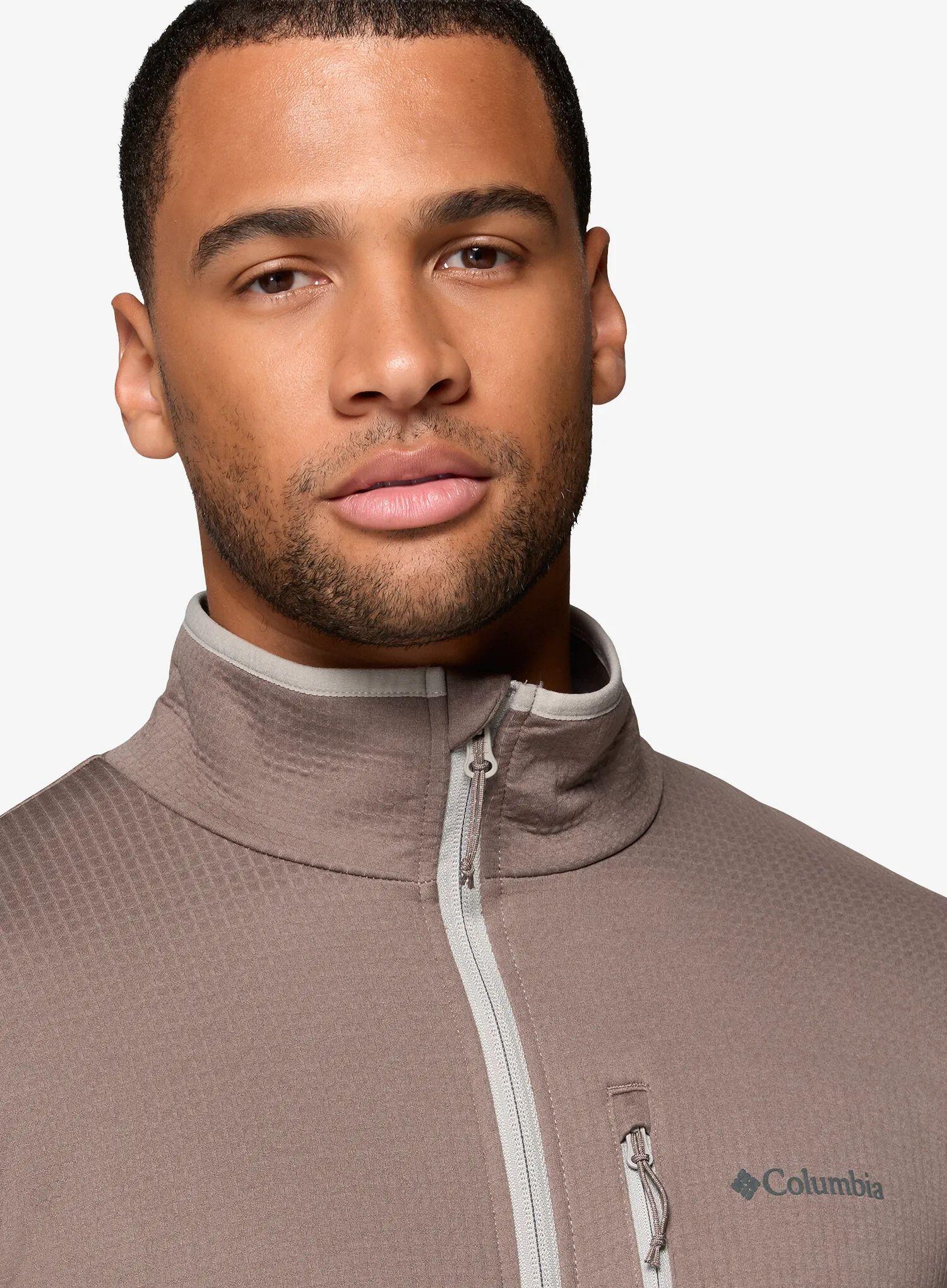 Bluza polarowa męska Columbia Essential Hike Grid Fleece Full Zip 6/7