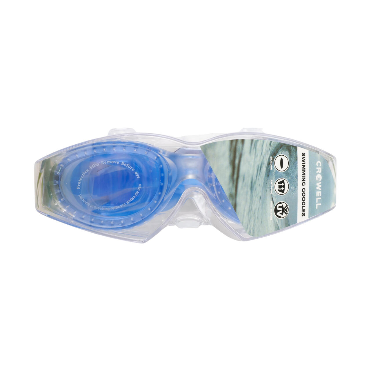CROWELL 2779 Eos lunettes natation adultes, verres polycarbonate 3/3