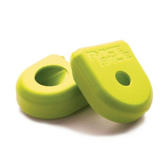 RACE FACE Alu Crankarms Protektoren BOOT PEDAL Gelb
