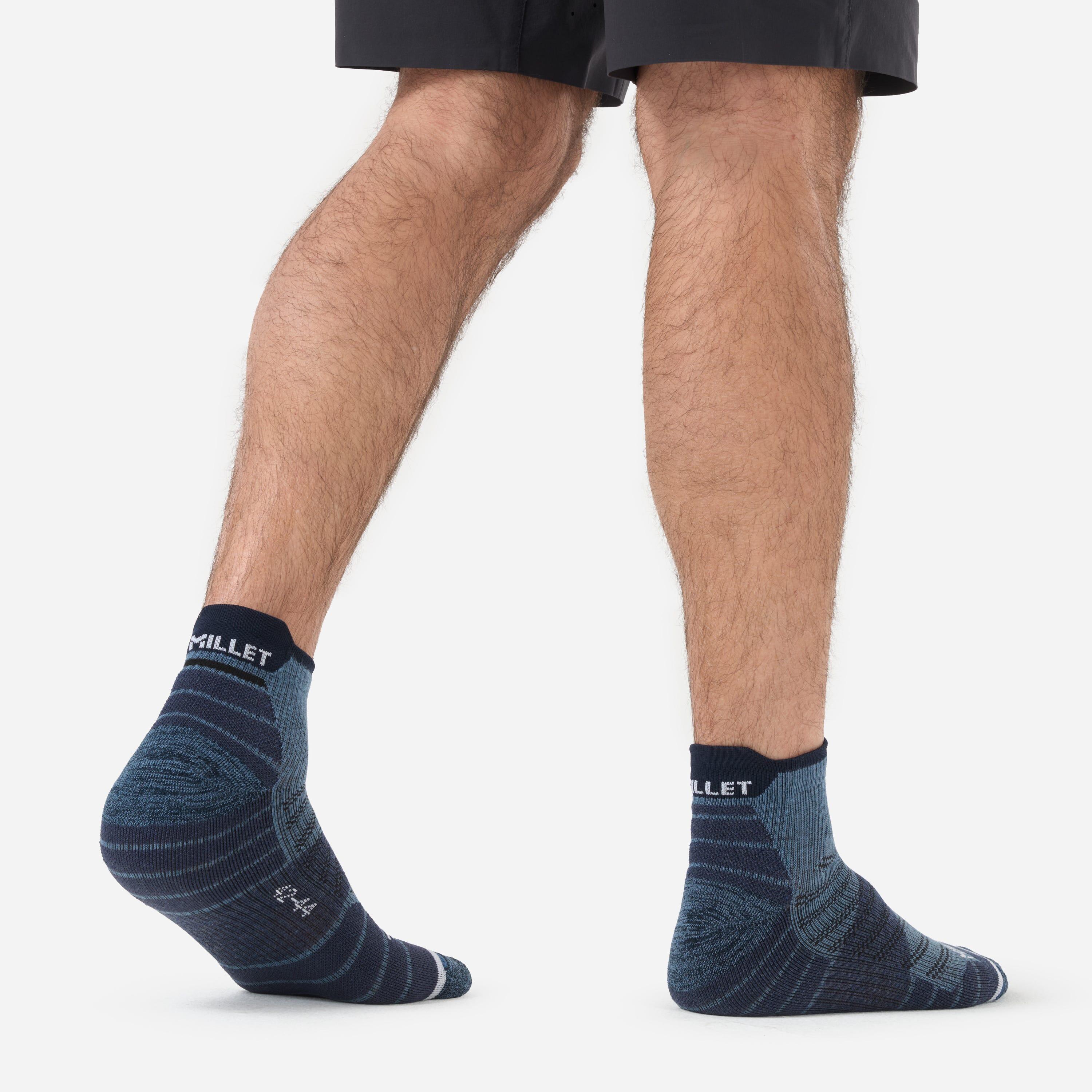 Chaussettes Randonnée - Trekking unisexe PARMELAN QUARTER 3/3