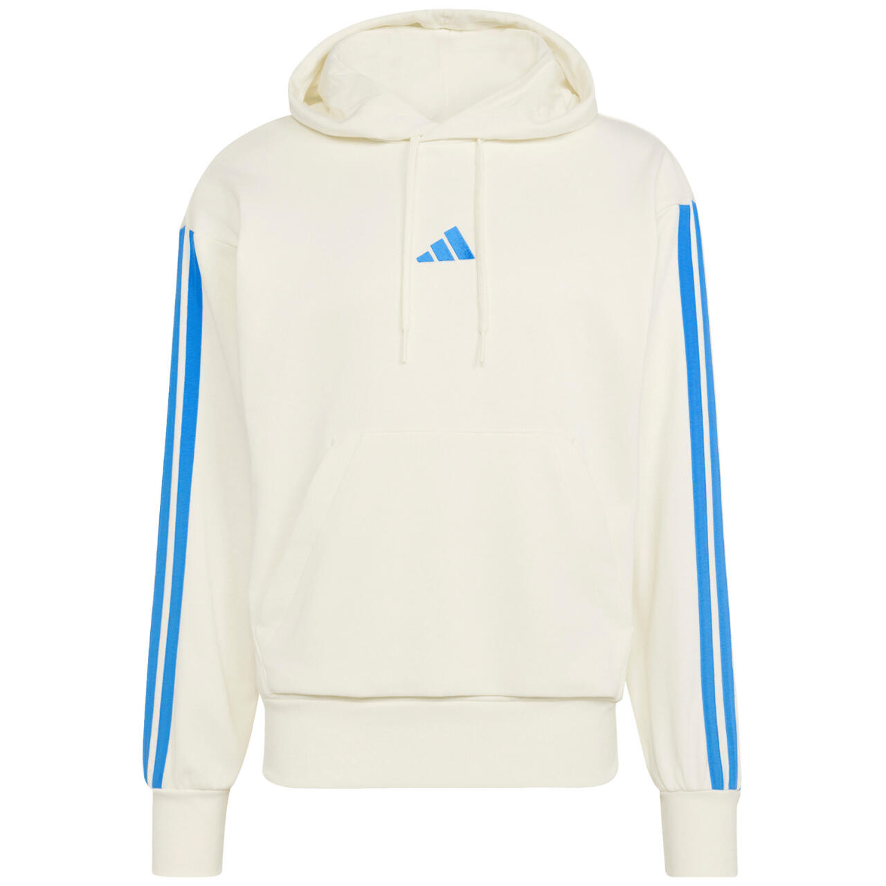 ADIDAS Felpa uomo Essentials 3-Stripes French Terry, beige 2/6