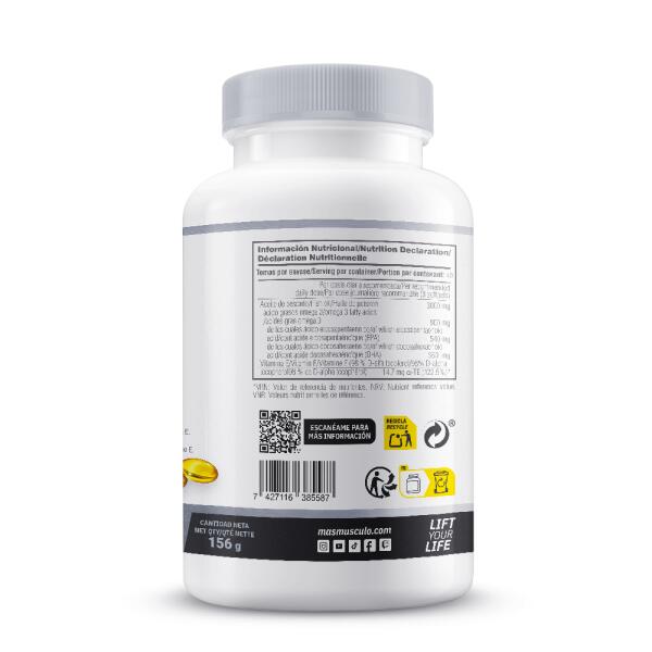Omega 3 - 120 softgels de MASmusculo 3/5