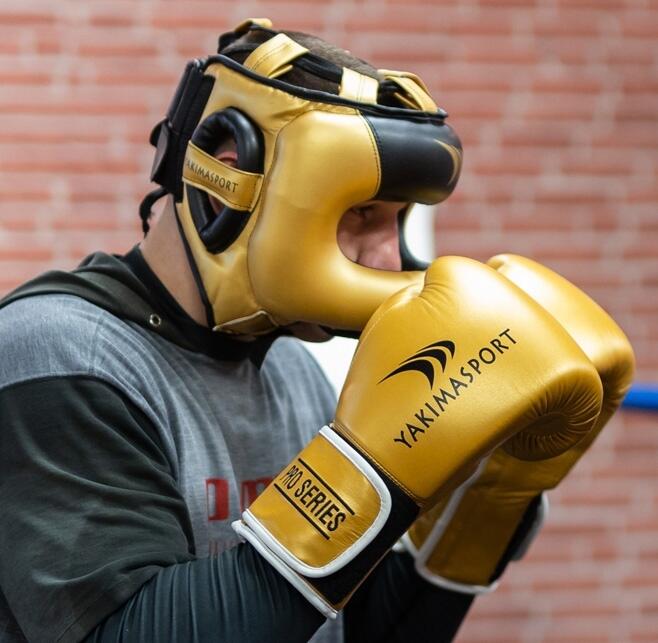 Mănuși de box TIGER GOLD / BLACK V 14oz 4/7