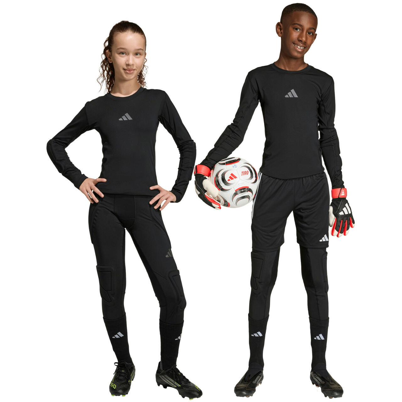ADIDAS Leggings de gardien enfant Padded Baselayer Long Tight, noir 7/7