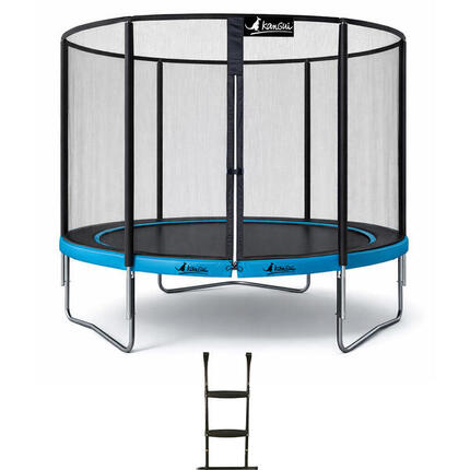 Trampoline Ø300 cm + échelle - PUNCHI 300 - Garantie 5ans