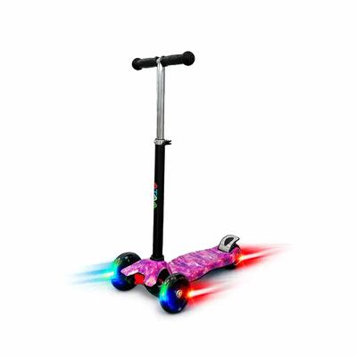 Monopattino 3 Ruote Para Niños ATAA Flash Regolabile Con Luci LED