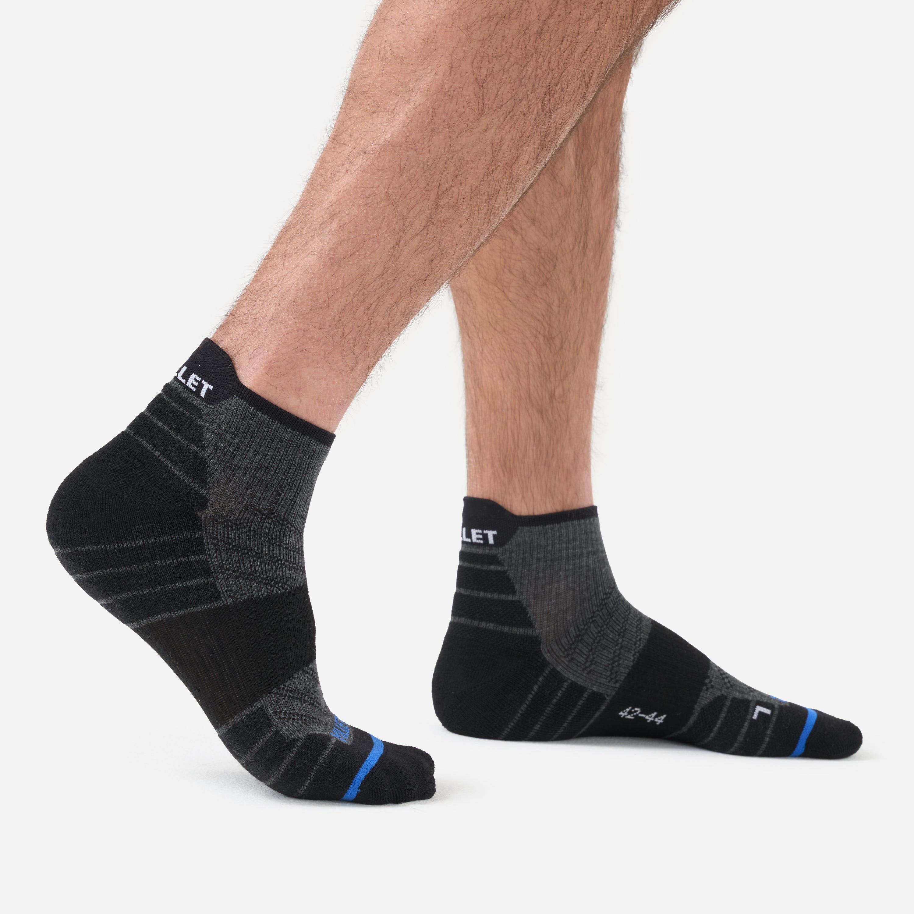 Chaussettes Randonnée - Trekking unisexe PARMELAN QUARTER 3/3