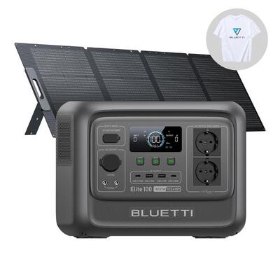 Elite 100 v2 zonne-generator 1024wh met 100w paneel voor camping en camper
