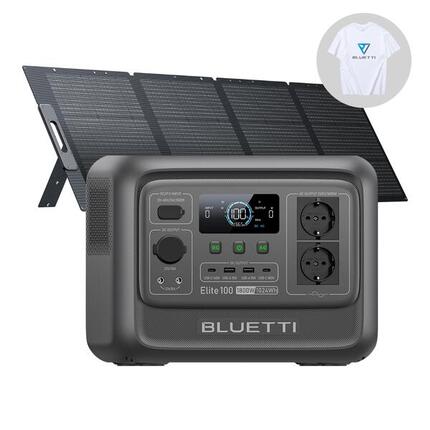 Solar Generator Elite 100 V2 +200W, 1024Wh Outdoor Power für Camping & Abenteuer