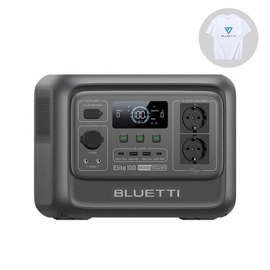 BLUETTI Elite 100 V2 Tragbares Kraftwerk, 1800 W für Camping, Notfall