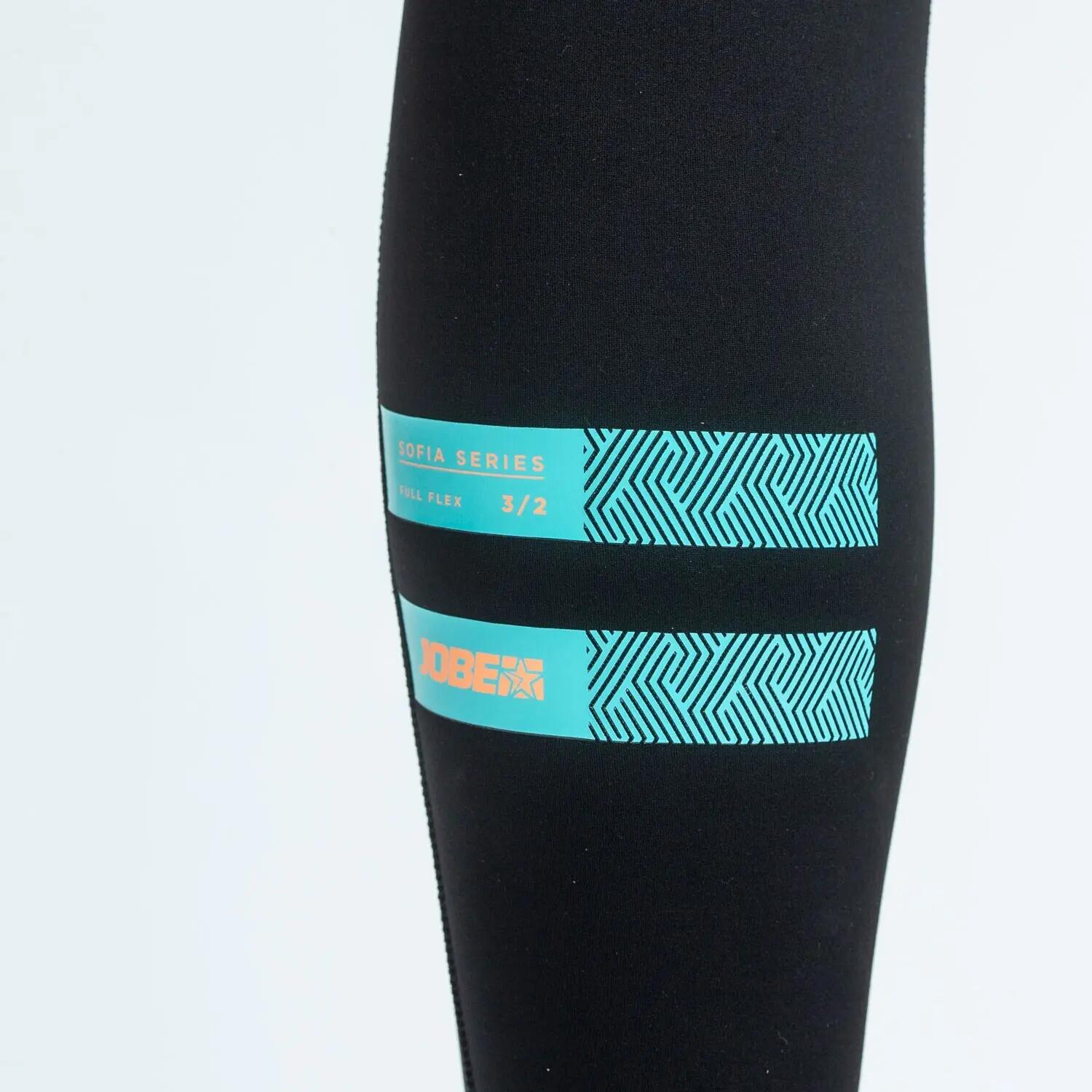 Fato de mergulho para mulher Jobe Sports Sofia Chestzip 4/6