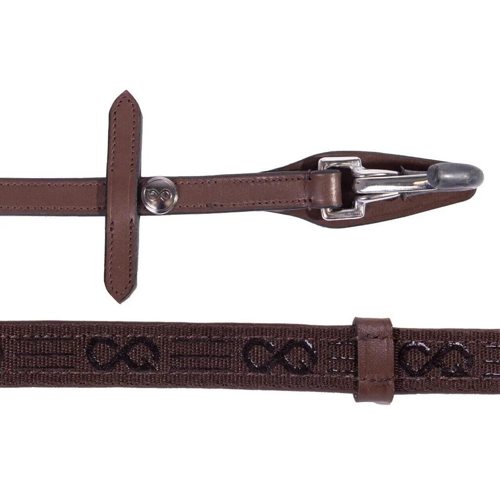 Reins for horse with clip and stops of Presteq FaySport