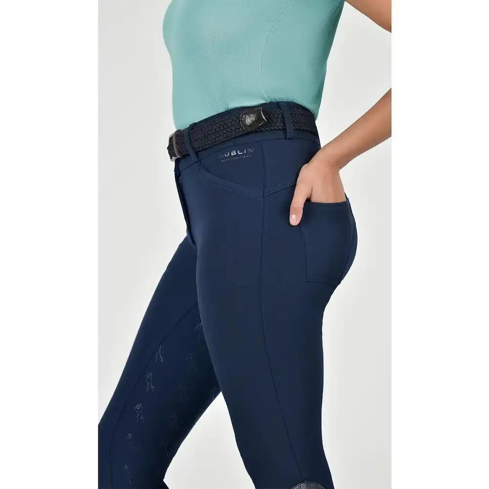 Reithose full grip Damen Dublin Cammy Comfort Twill 6/7
