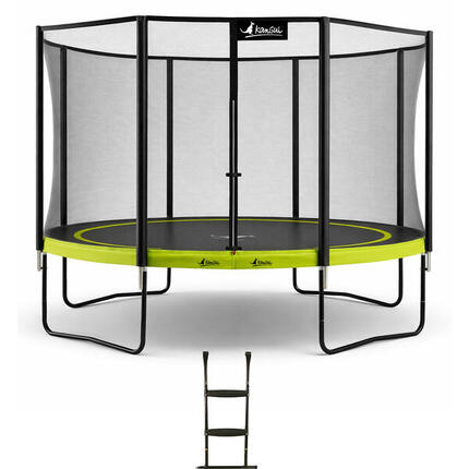 Trampoline Ø430 cm + échelle - PUNCHI 430 - Garantie 5ans