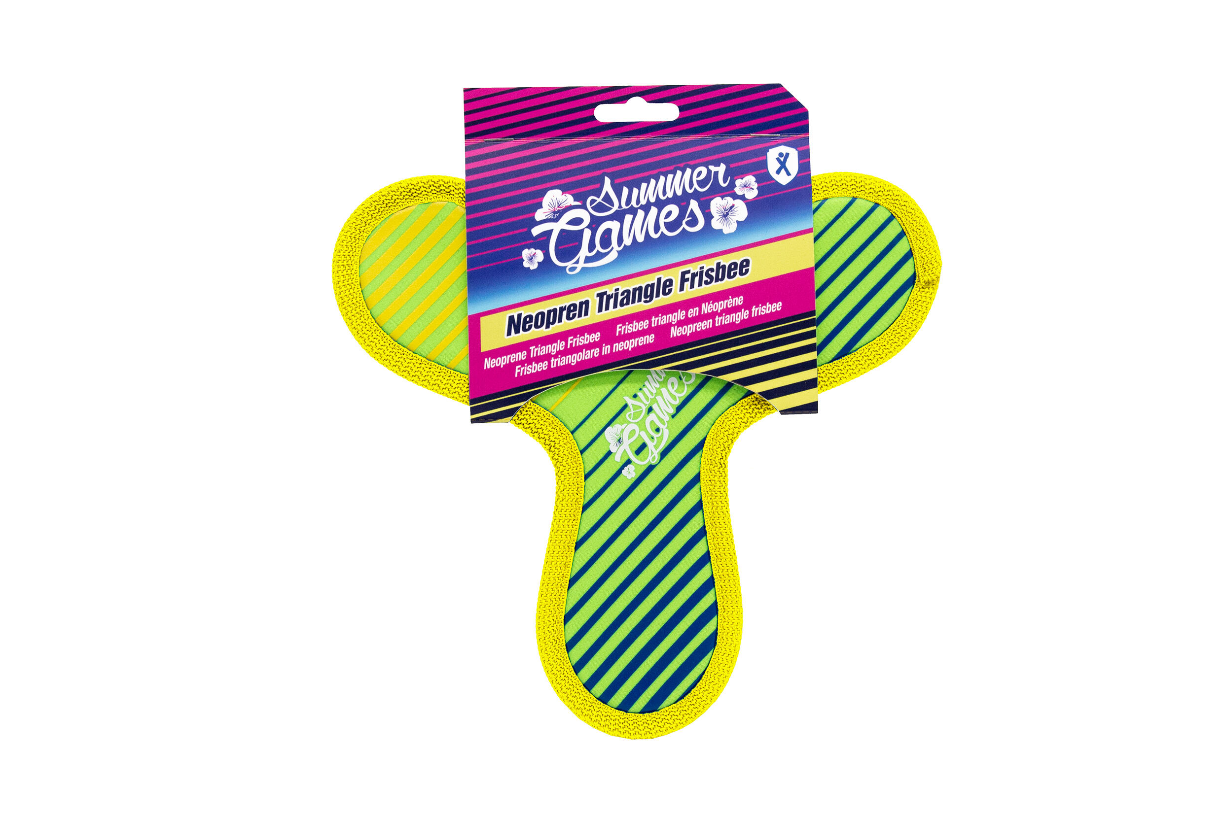 SUMMER GAMES Neopren Triangle-Frisbee, 3er Set 2/7