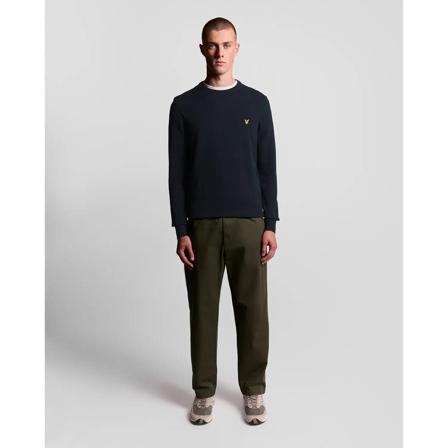 Ronde hals katoen pullover Lyle & Scott 3/6