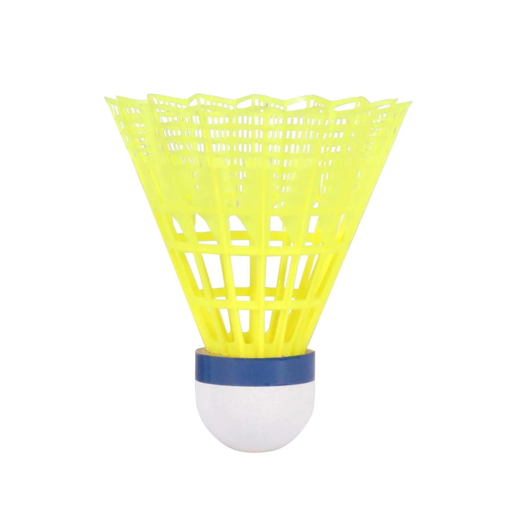 Tubo di 6 volani da badminton Victor Nylon Shuttle 1000 2/6