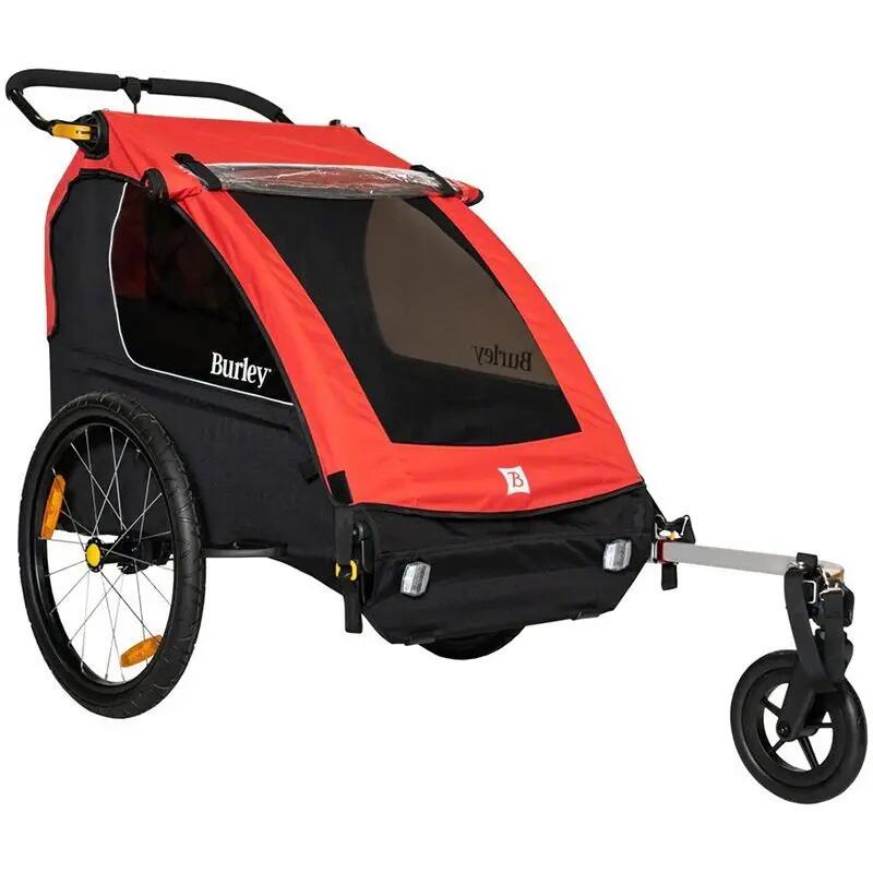 Remorque de vélo biplace enfant Burley Honey Bee 2/3