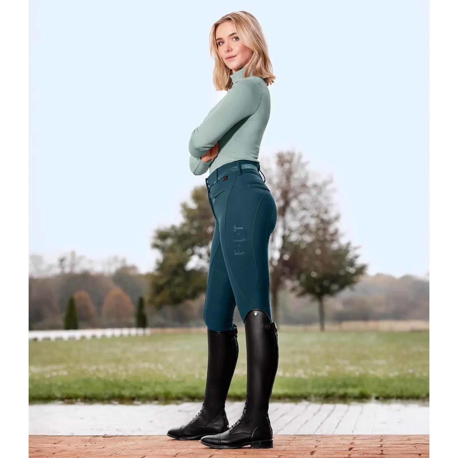 Pantalon équitation taille haute femme ELT Maja Glam 3/3
