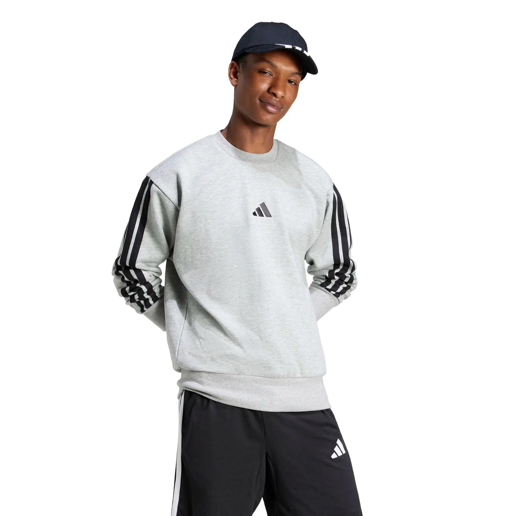 Pullover adidas Essentials 3-Stripes Fleece 3/7