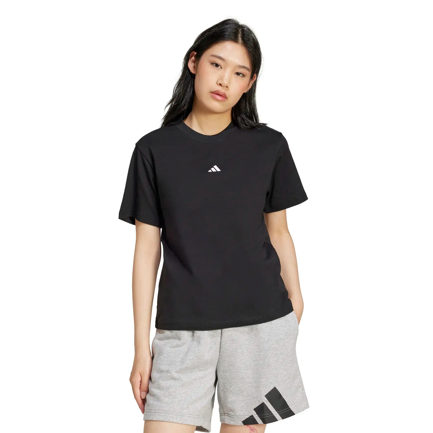 Katoenen dames-T-shirt adidas Essentials Small Logo 2/8