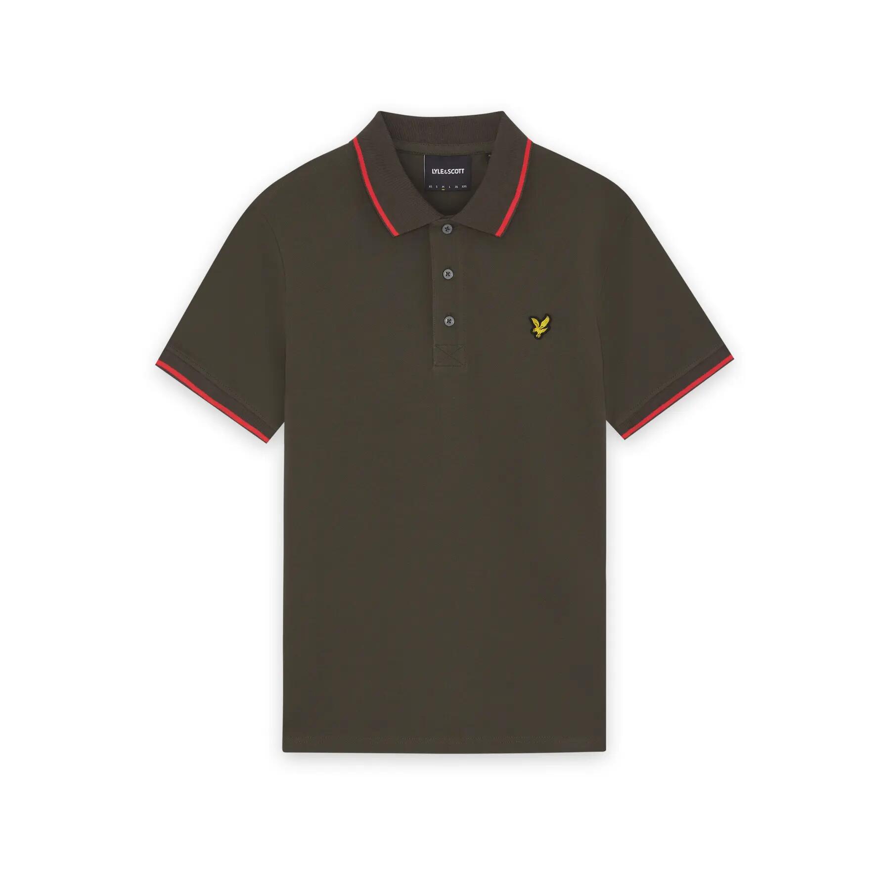 Polo de manga corta Lyle&scott modelo SP1524VOGT para hombre 2/3