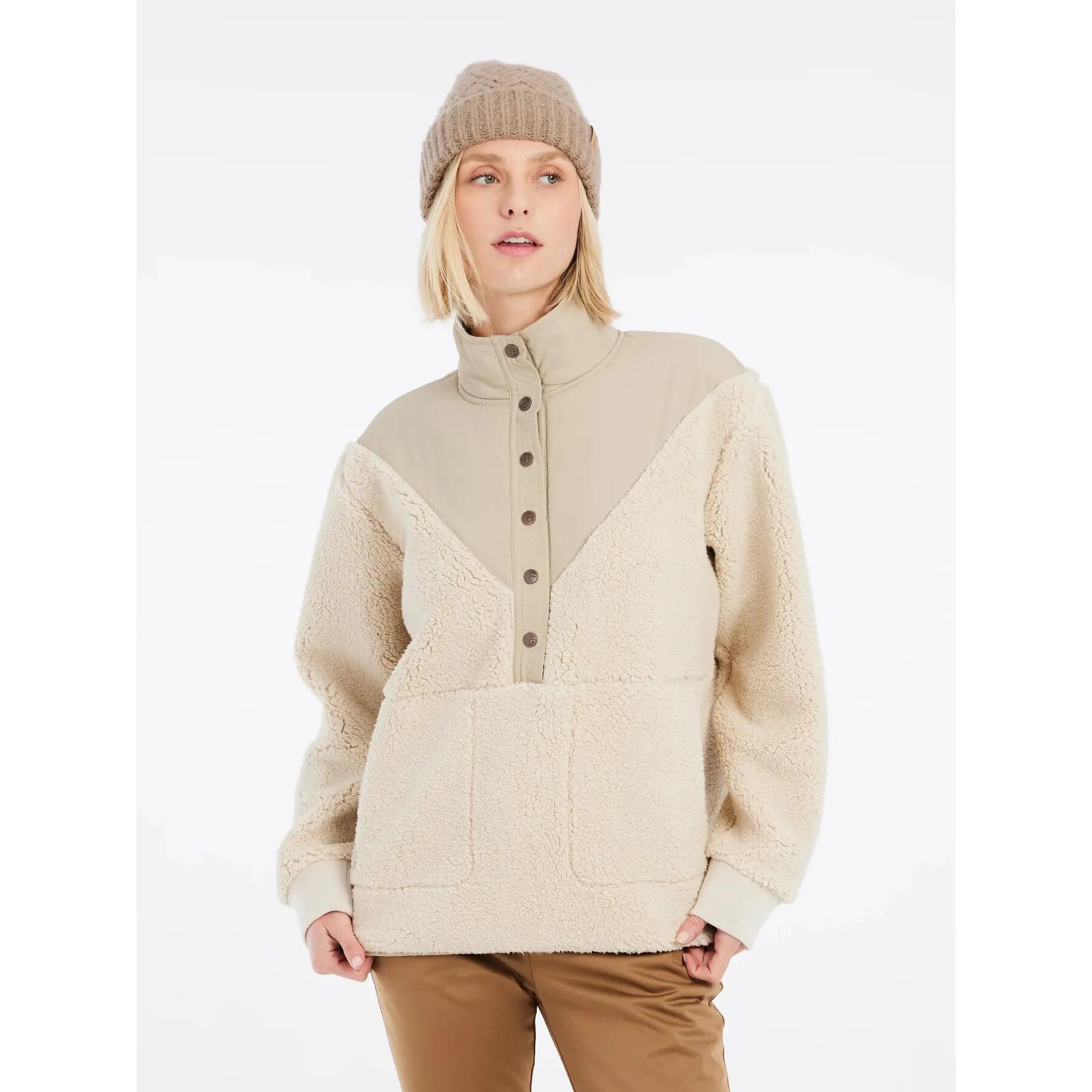 Polaire 1/4 boutonnée femme Protest Cyber 2/7