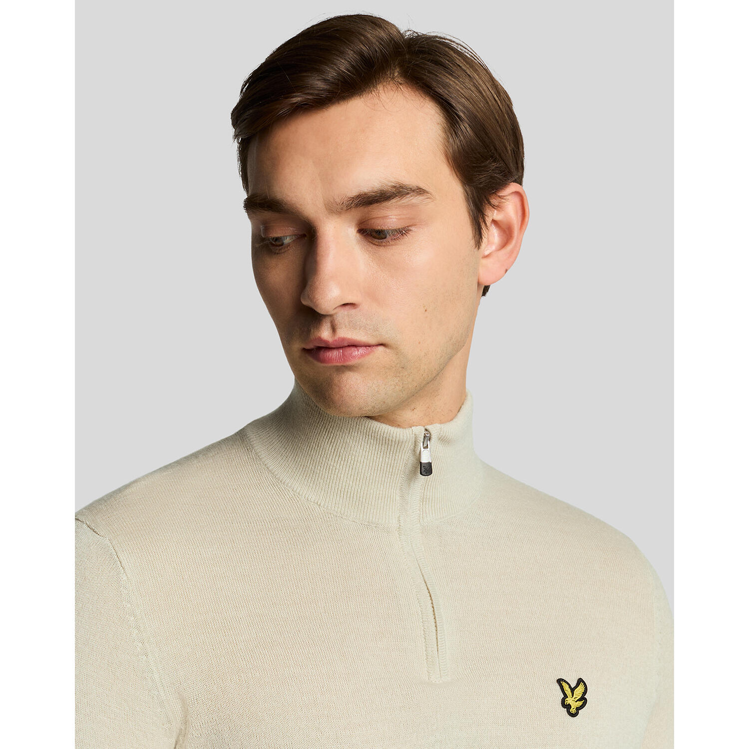 Suéter de merino 1/4 zip Lyle & Scott 5/5