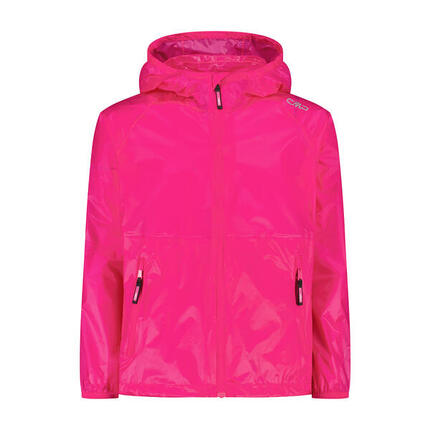 CMP Mädchen Regenjacke KID G JACKET RAIN FIX HOOD 35X7375