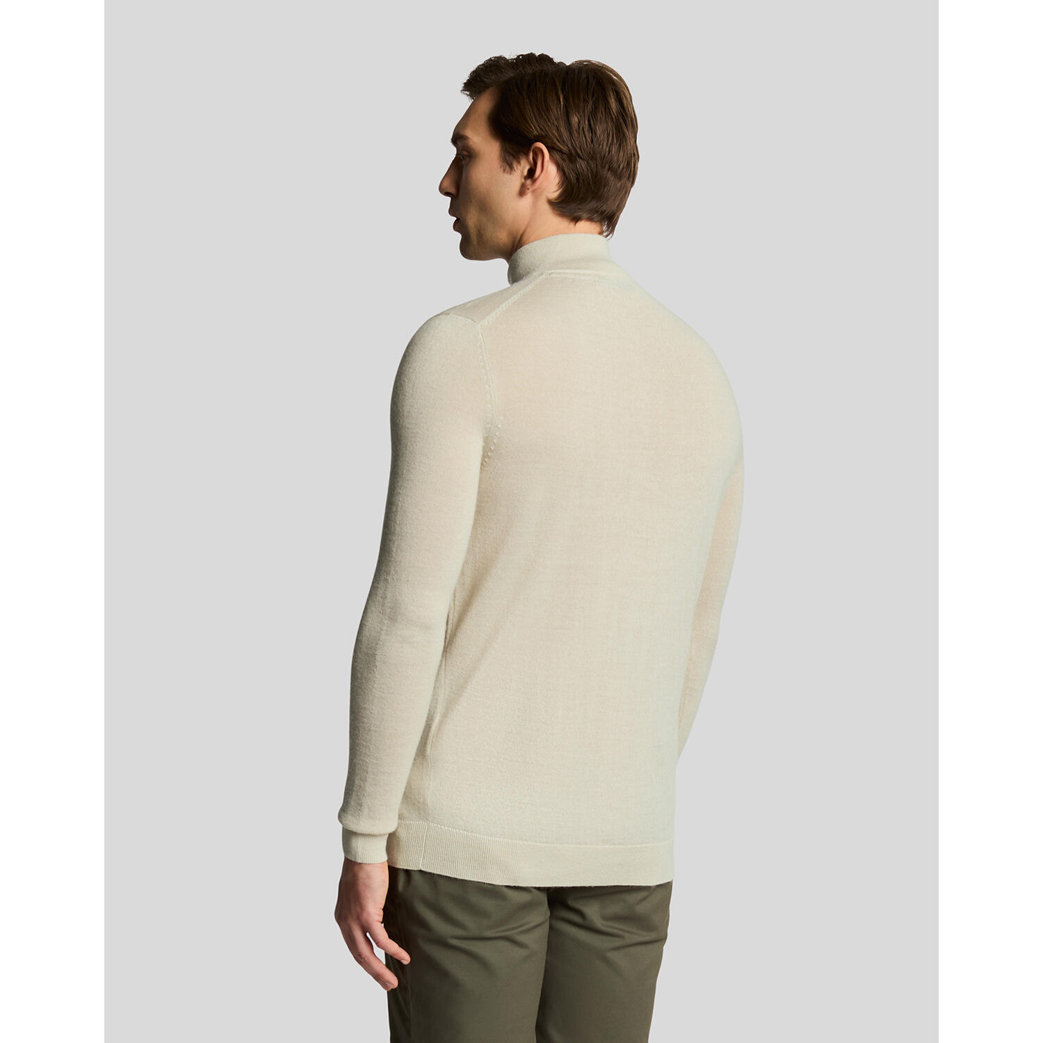 Suéter de merino 1/4 zip Lyle & Scott 4/5