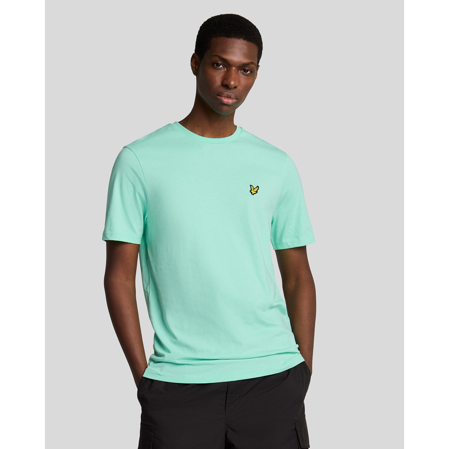 Camiseta para Hombre Lyle & scott Plain Azul 2/5