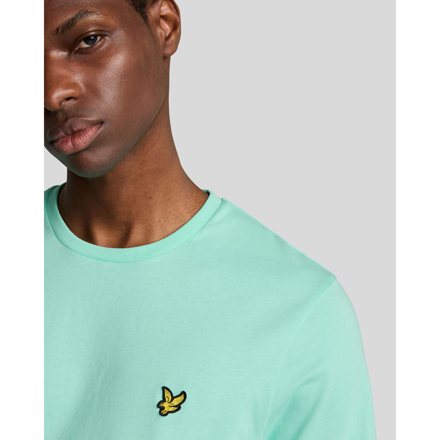 Camiseta para Hombre Lyle & scott Plain Azul 5/5