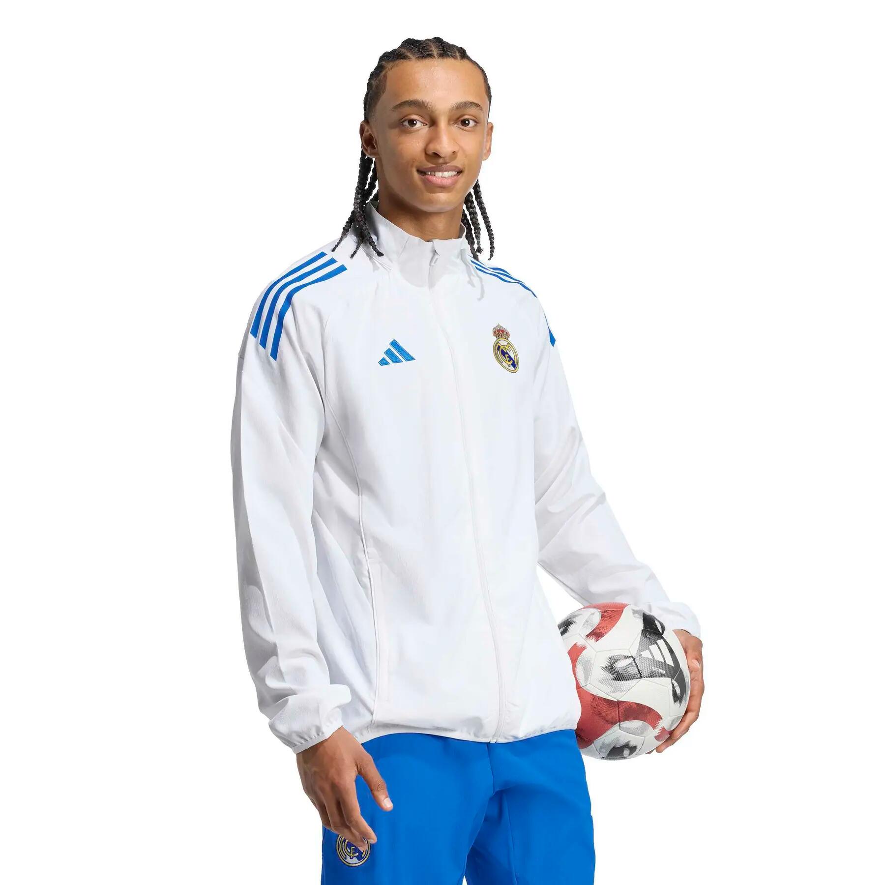 Prematch Trainingsjacke Real Madrid EU 2025/26 4/7