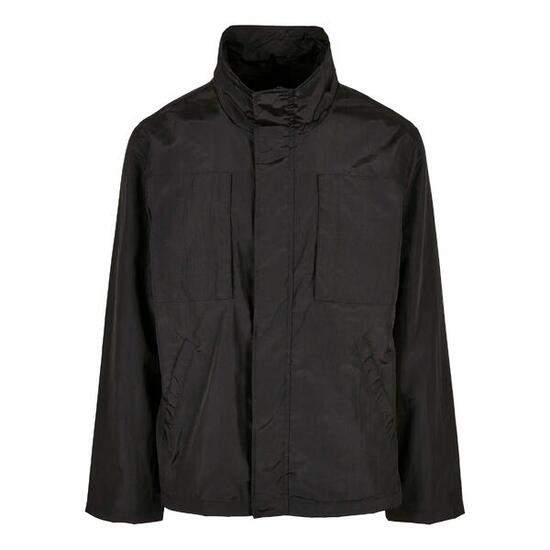 Windbreaker Urban Classics double pocket nylon crepe