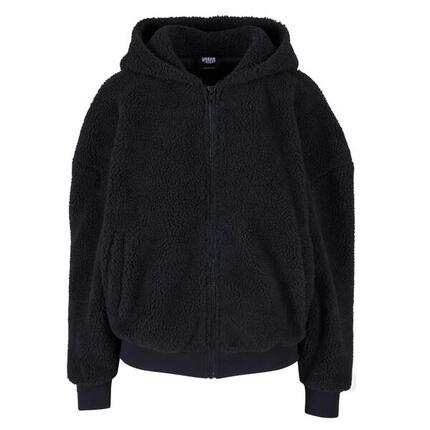 Sweatshirt à capuche zippé femme Urban Classics Oversize Sherpa