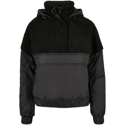 Damski polar Urban Classics sherpa mix pull over