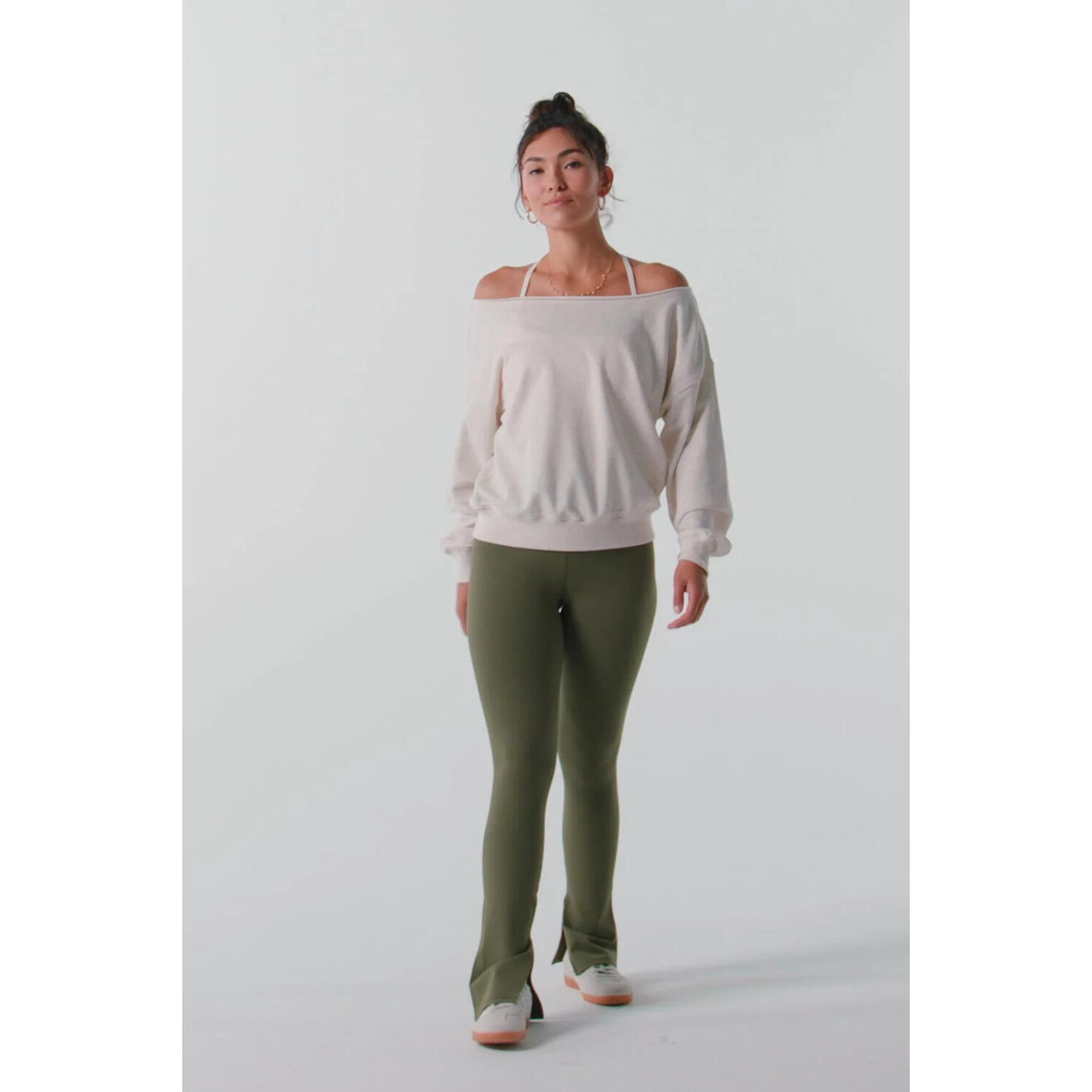 Dames Sweatshirt Year Round Terry Van Gerecycled Materiaal 6/6