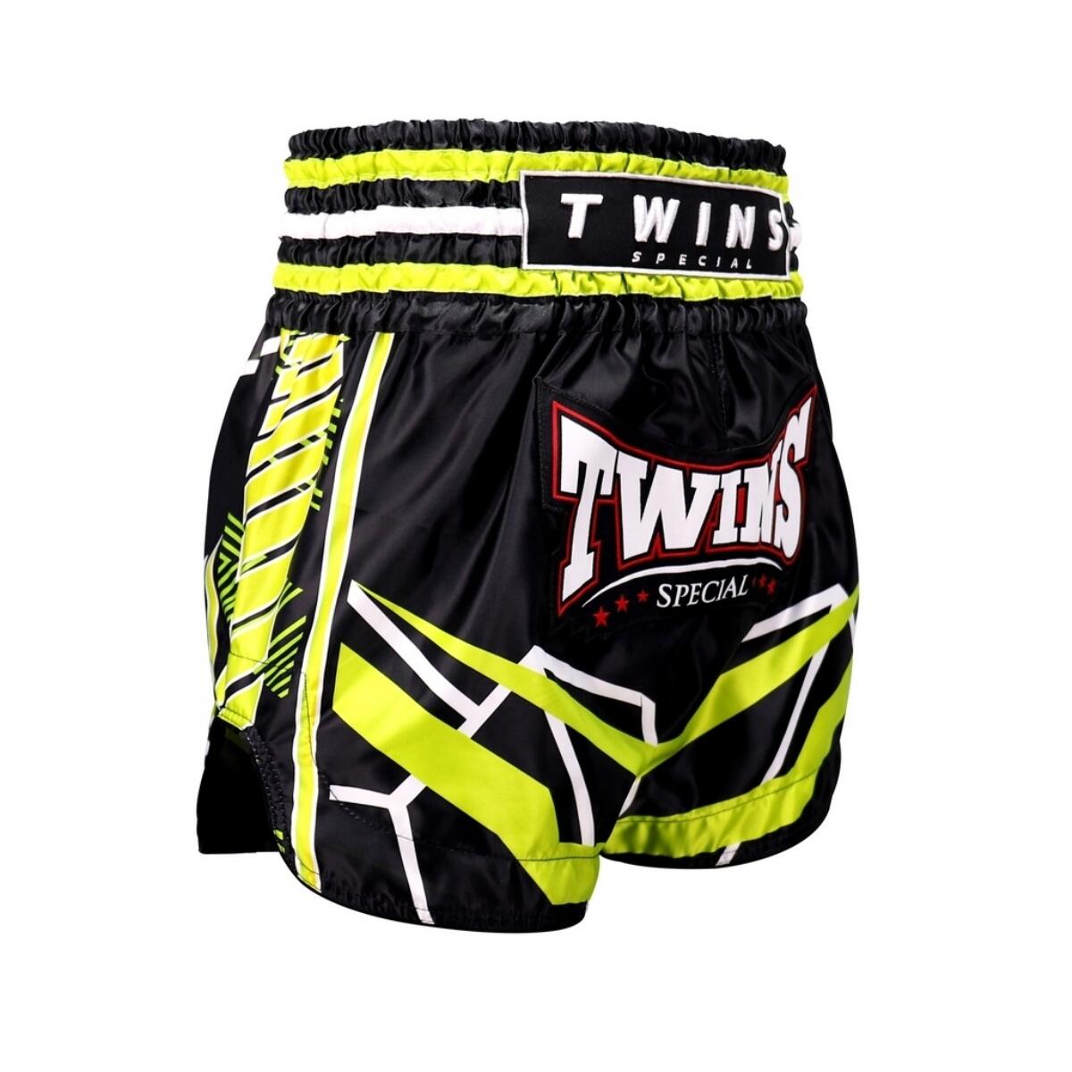 Short Muay Thai Twins Racing Vert – L 2/3