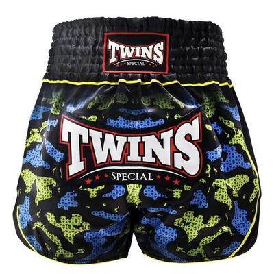 Twins special ttbl kickboxing shorts - racing black/green - xl