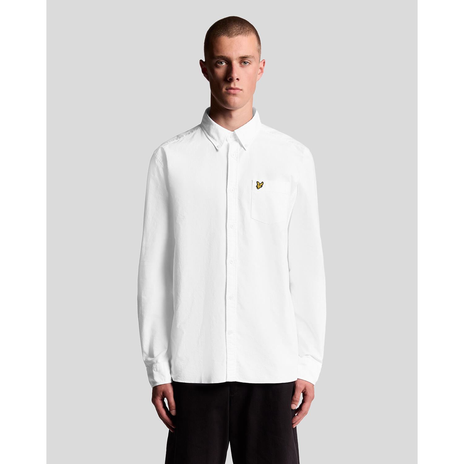 Camisa de manga larga Lyle & Scott Plain Oxford 2/6