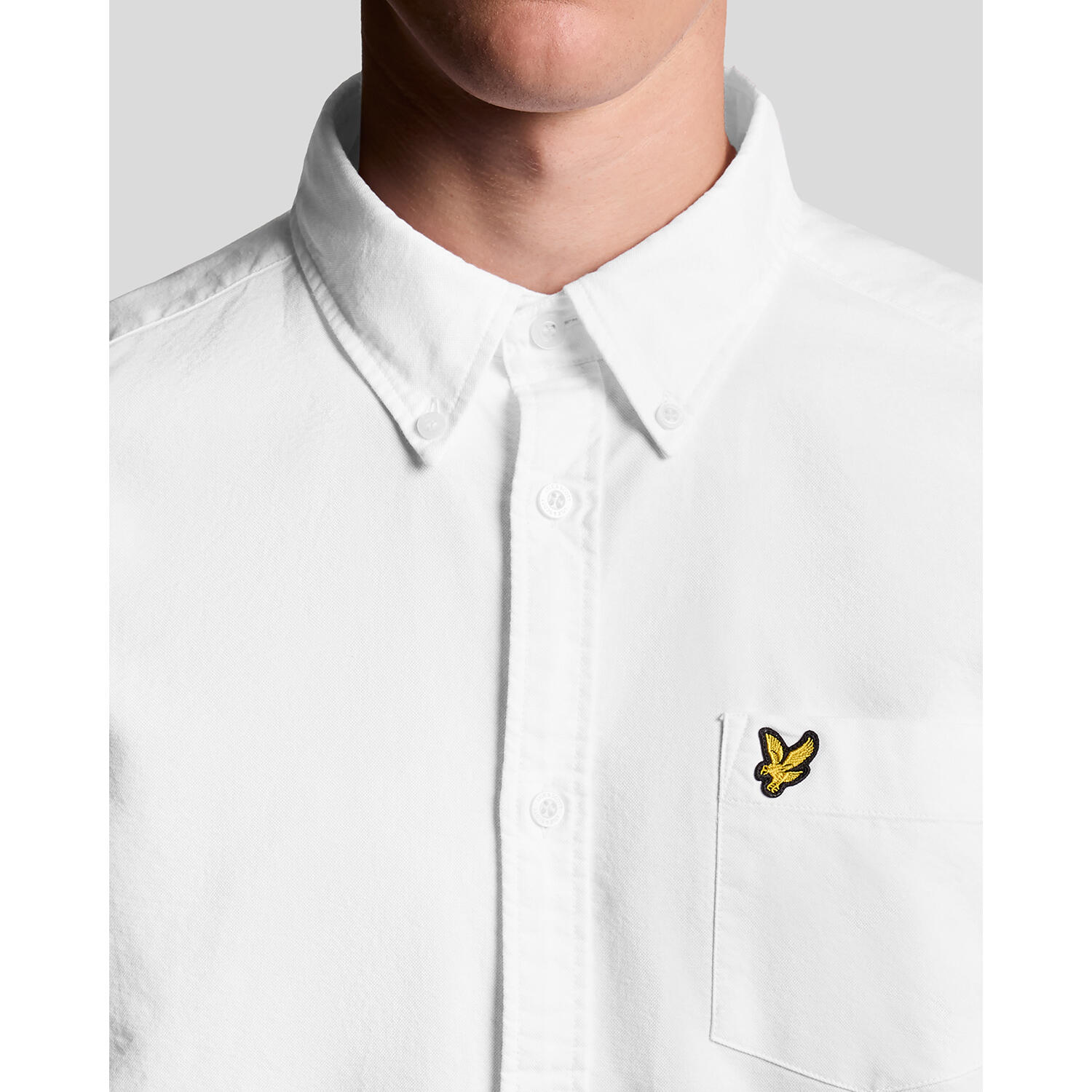Camisa de manga larga Lyle & Scott Plain Oxford 4/6