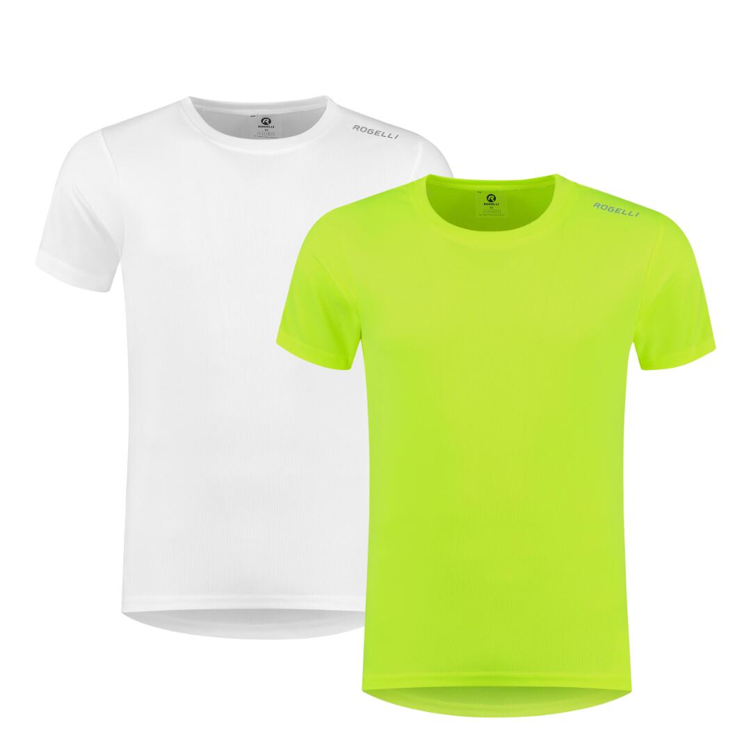 Herren Laufshirt 2er-Pack Kurzarmshirt 2/7