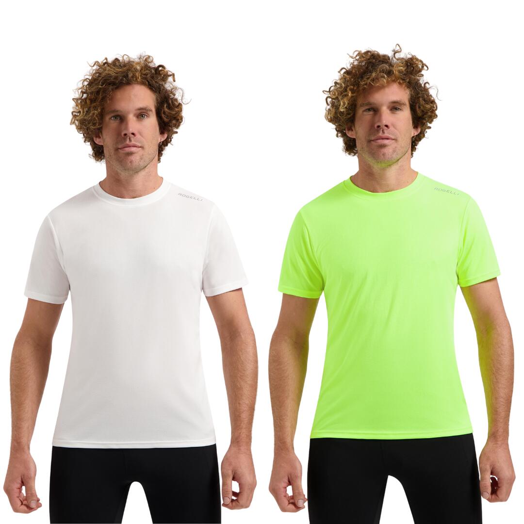 WEISS / fluoreszierendes Neongelb