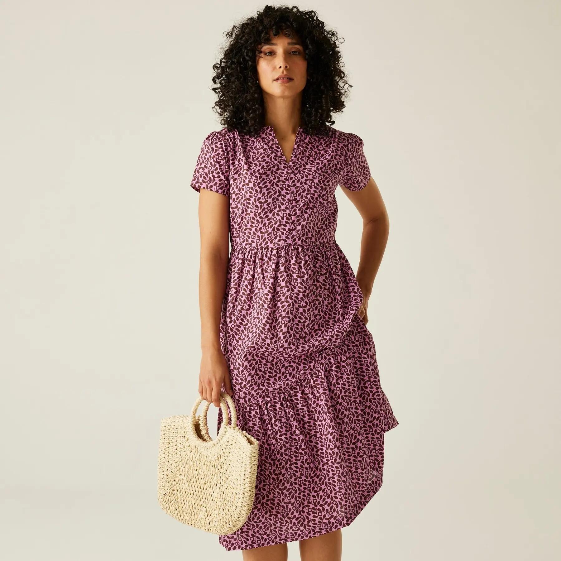 Robe midi à volants femme Regatta Orla Kiely 3/7