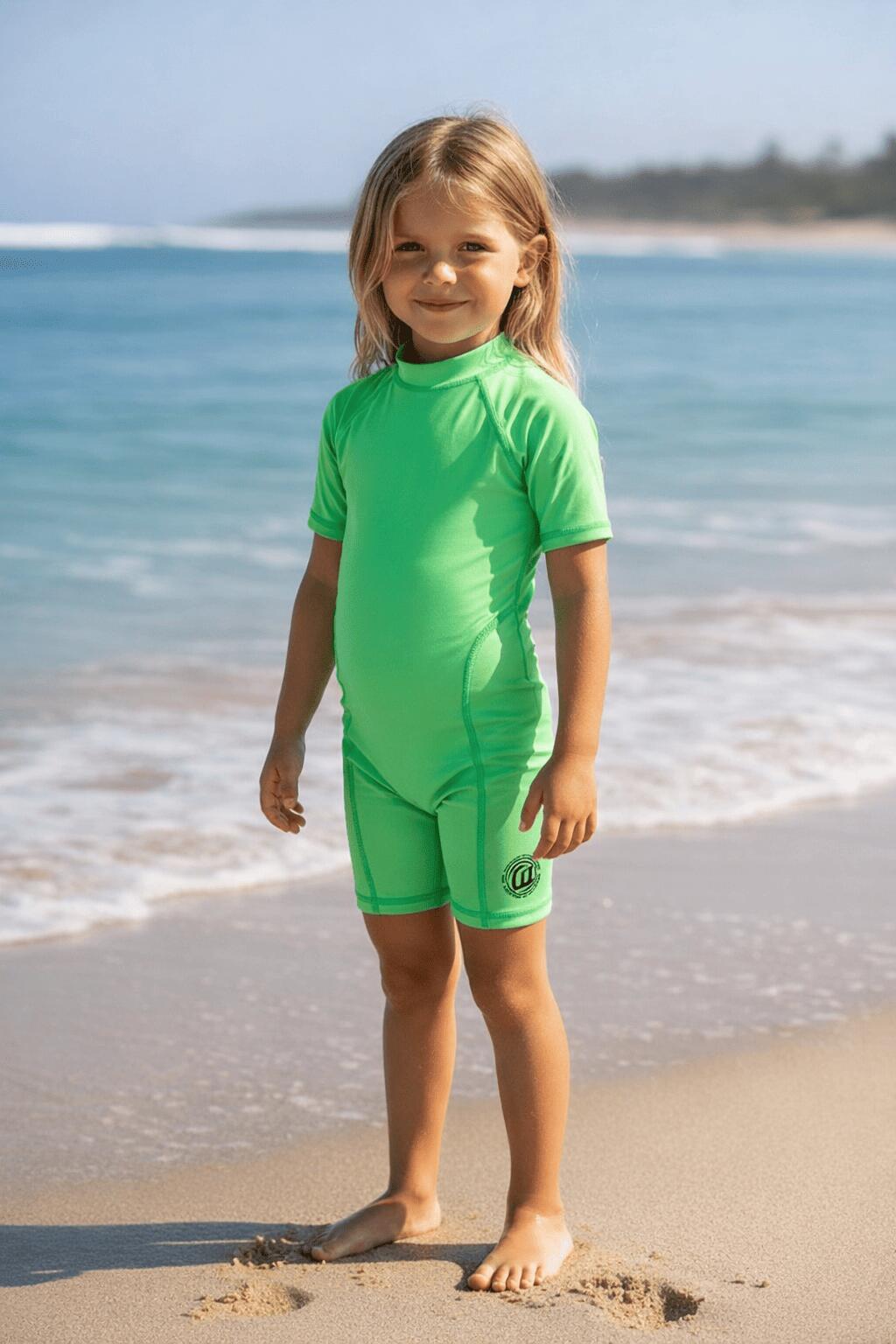 Colorblock - Shorty M/C UPF 50 Lycra Surf Bebé 2/4