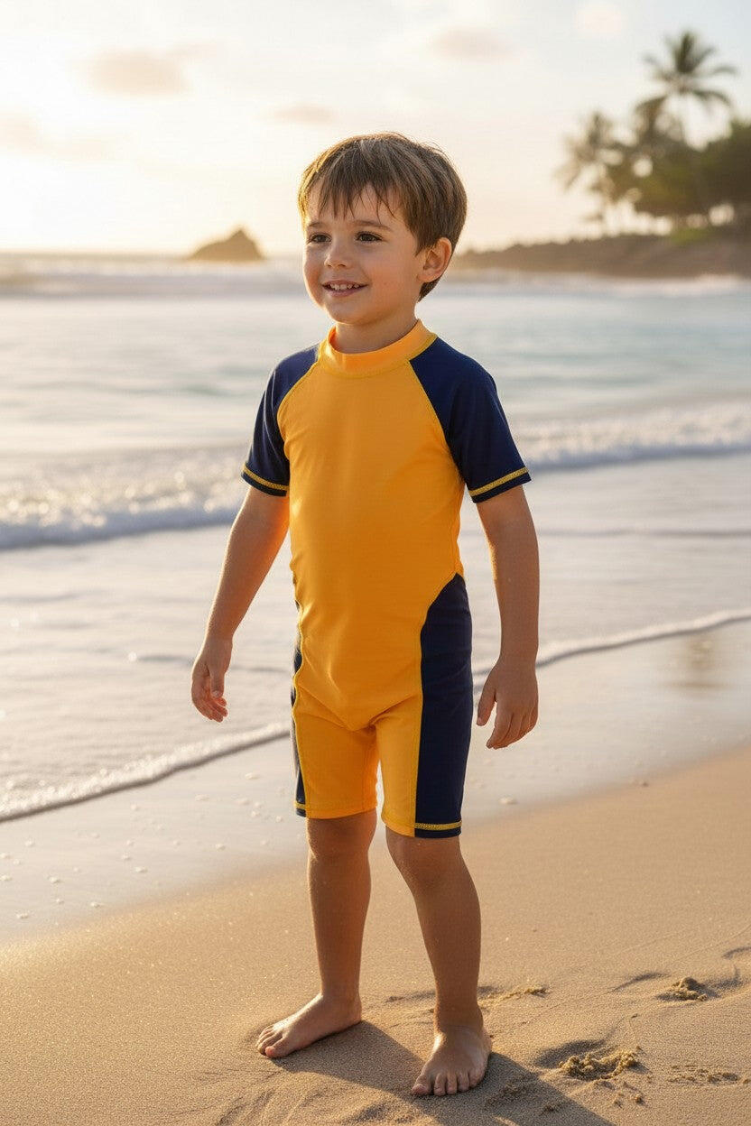 Colorblock - Shorty S/S UPF 50 Lycra Surf Baby 2/4