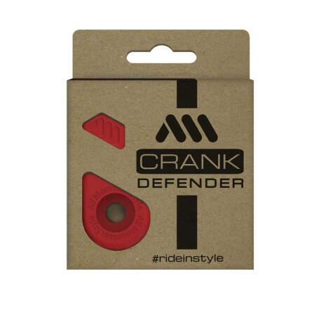 Cache manivelles - Crank Defender - rouge 2/5