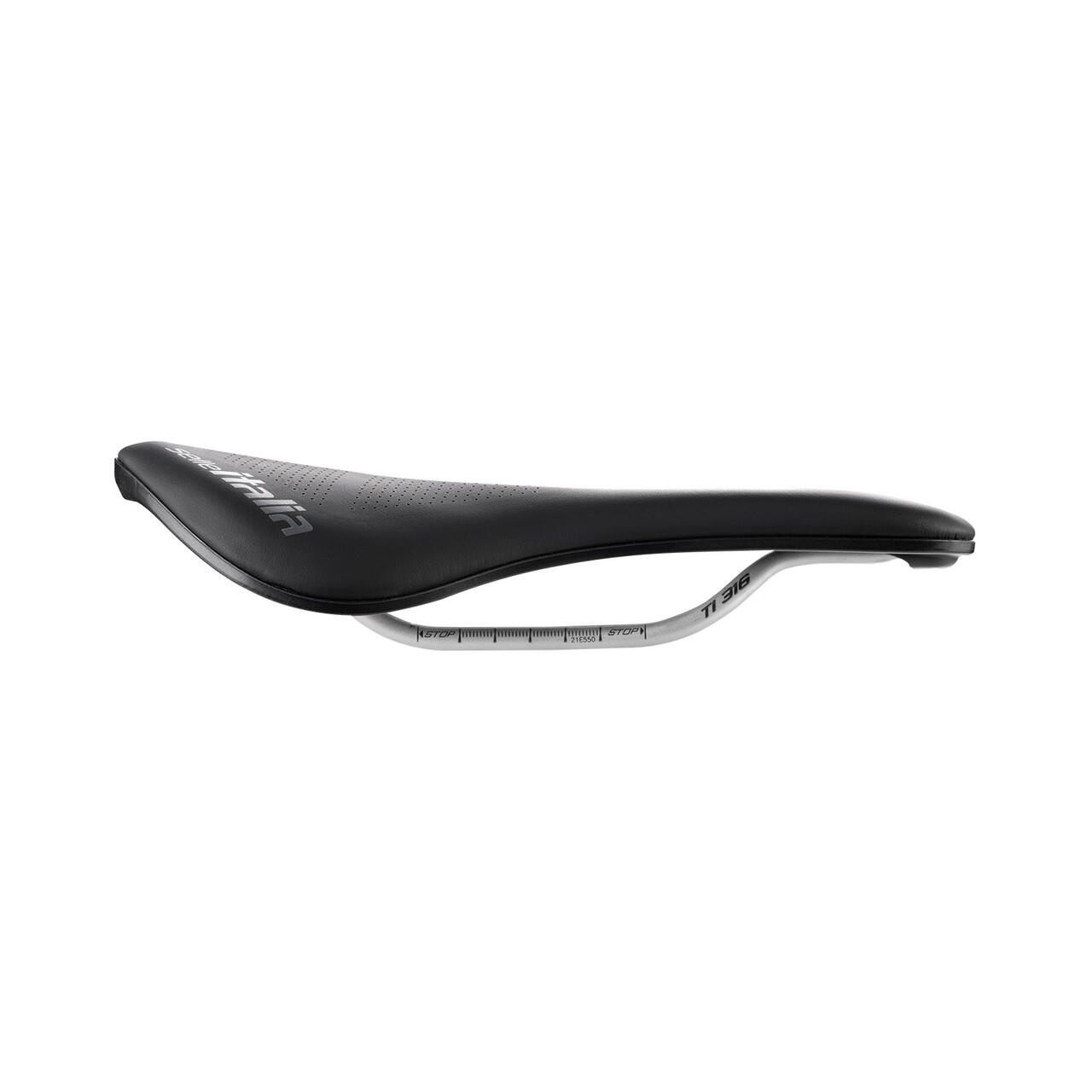 NOVUS Boost EVO Superflow TI 316 zadel zwart 3/5